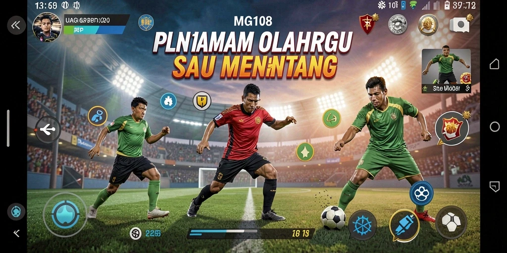Gameplay action-packed dalam MG108 yang menampilkan momen-momen olahraga terbaik.